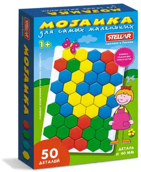 Мозаика 50 дет. д/сам. мал. 01015 Стеллар