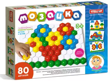 Мозаика 40мм. 80 эл. 01016 СТЕЛЛАР