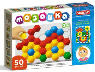Мозаика 40мм. 50 эл. 01017 СТЕЛЛАР