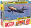 Сборная модель 7003П Самолет Аэробус А-320 Звезда