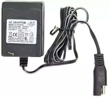 Зарядное 6V, 500 mAM ДВУХКОНТАКТНОЕ