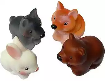 Игрушка для купания Набор Лесные звери С-1193 Огонек