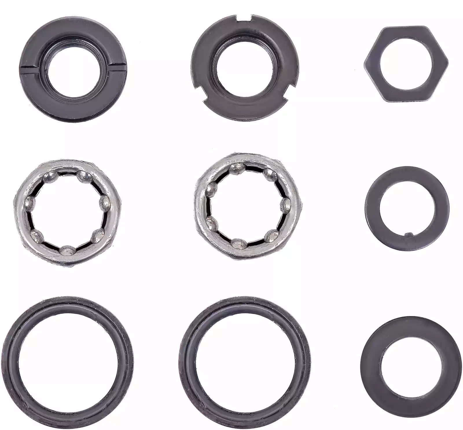 Ремкомплект каретки (подшипники+чашки)