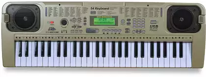 Синтезатор 54 кл., с микрофоном, от сети (MQ-807USB)