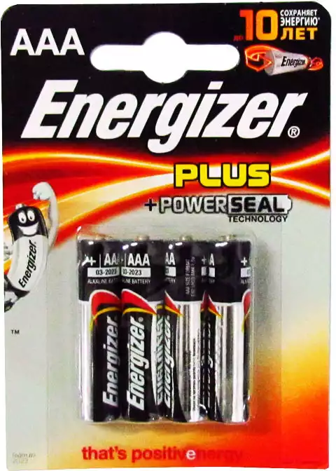 Батарейка AAA LR03G щелочная (4 шт) ENER