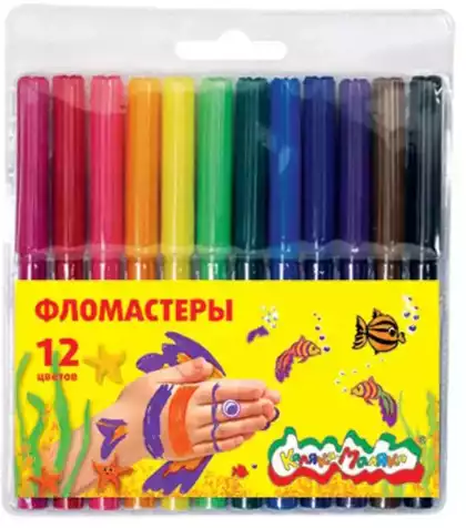 Фломастеры Каляка-Маляка ФКМ12