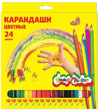 Карандаши 24цв Каляка-Маляка ККМ24