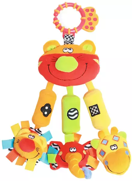 Игрушка-подвеска мягкая с пищалкой ВТ20008