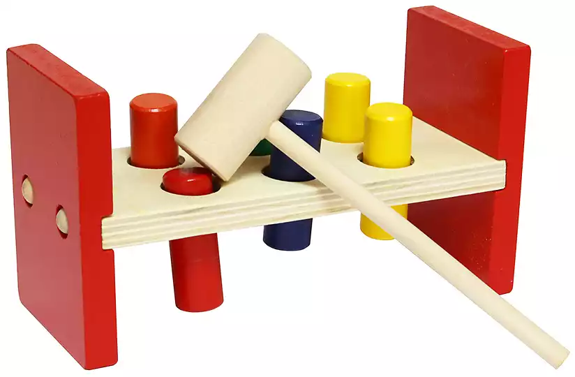 Стучалка Столбики 93-18 дерево