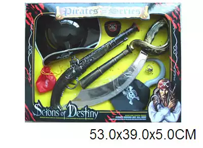 Набор оружия Пирата 8897A-51 в/к