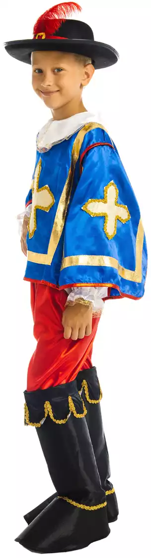Купить детский костюм мушкетера для мальчика в интернет-магазине
