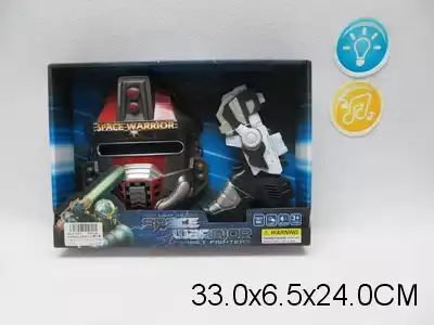 Набор на батарейках Space Warrior Маска и бластер 858-24A в/к