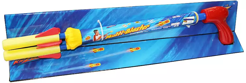 Пистолет помповый Мультибластер KAZOOM KZ814 более 12 метров в/к