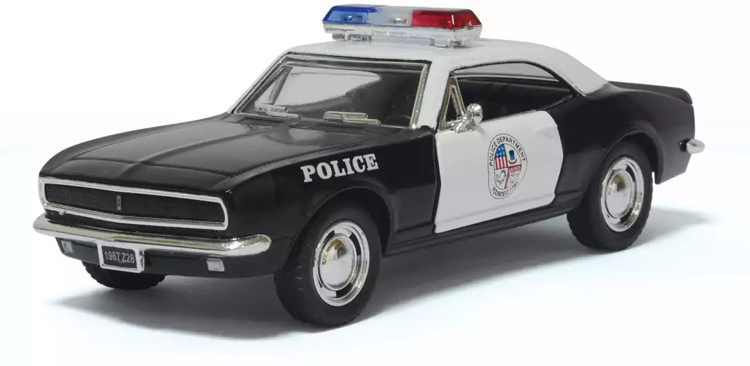 Мод. маш. KINSMART KT5341WP Chevrolet (Chevy) Camaro Police 1:40 в/к