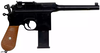 Пистолет металлический Mauser G.12 24см