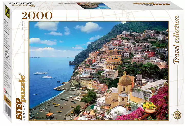Пазл 2000 эл. Италия. Побережье Амалфи 84022 STEPpuzzle