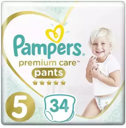 Подгузники-трусики Pampers Premium Care 5 (12-17 кг) 34 шт