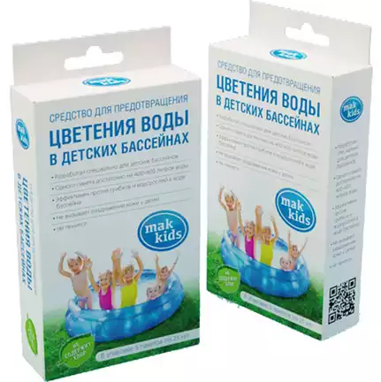 Комплект для дезинфекции воды MAK KIDS 100 гр