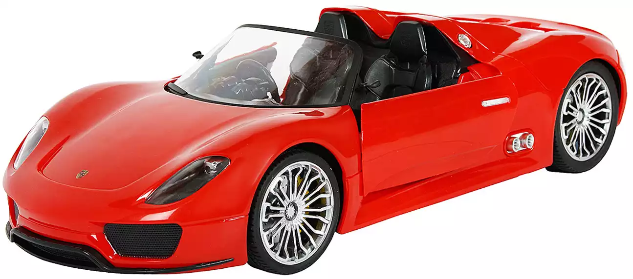 Машина р/у 1:14 Porsche 918 Spider 2246J (электропривод дверей)+акб