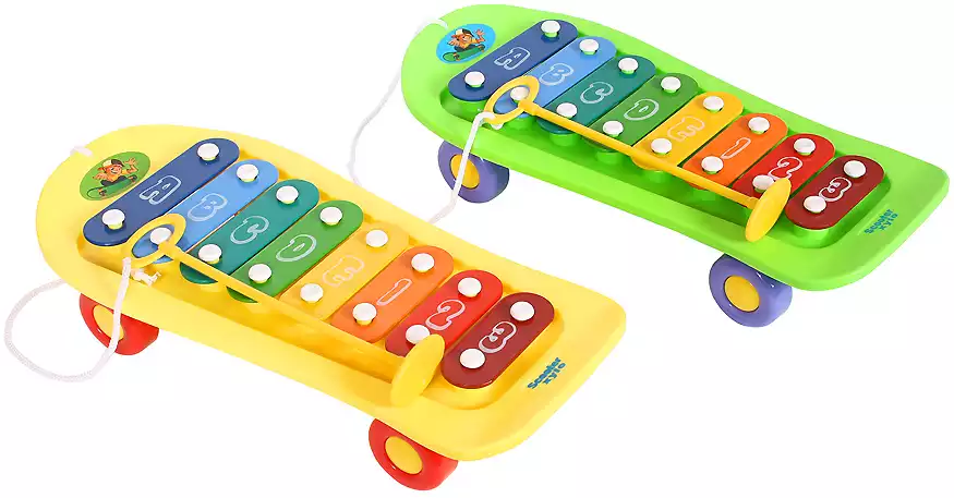 Игрушка музыкальная Металлофон 8 нот RM 5200-44