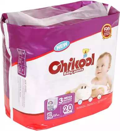 Трусики Chikool - Geburt XL 12-22кг (20шт в уп)