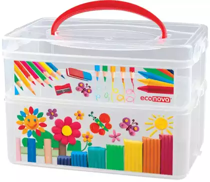 Коробка Пластишка С4312392 ART BOX универсальная с ручкой