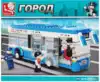 Конструктор блочный Автобус 235 дет. M38-B0330 Sluban