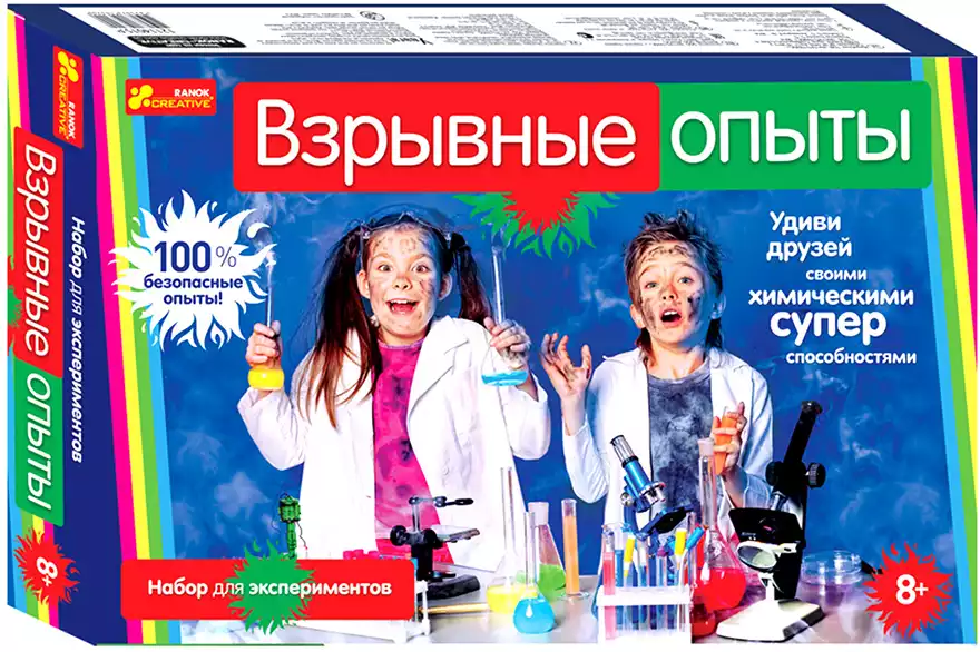 Научные игры Взрывные опыты 12114023P РАНОК