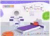 Мебель для куклы Спальня Конфетти С-1331 Огонек