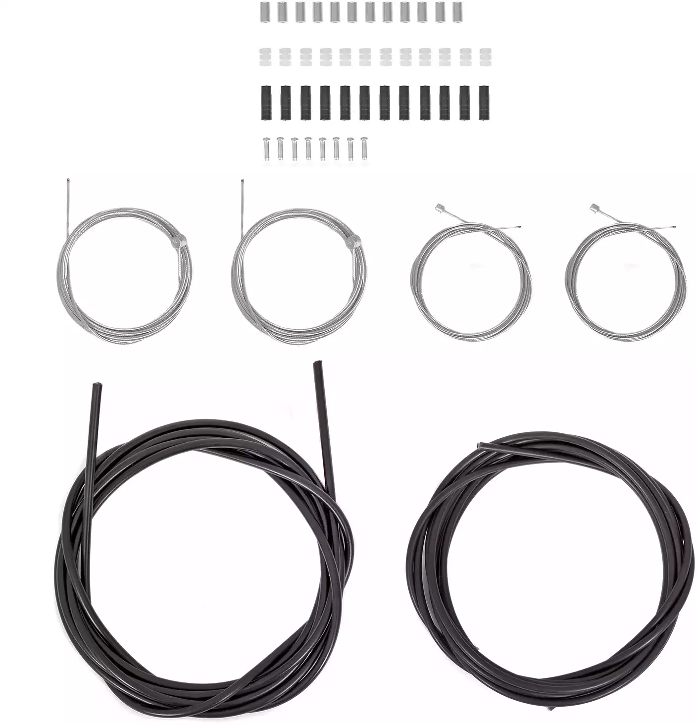 Набор велосипедных тросов и оплеток