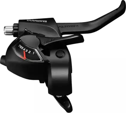 Шифтер Shimano Tourney EF41 правый 7ск трос 2050мм черный ASTEF41R7AL