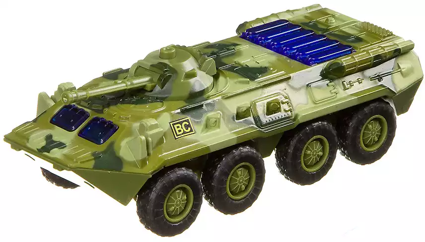 Модель машины АВТОПАРК 1:54 БТР-80 6549