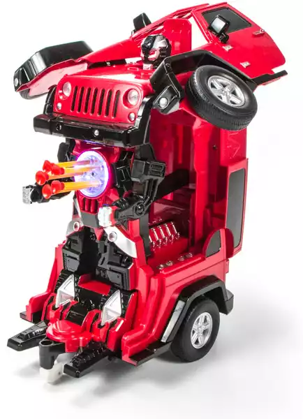 Трансформер радиоуправляемый 1:14 Jeep Rubicon 2329PF (стреляет присосками)