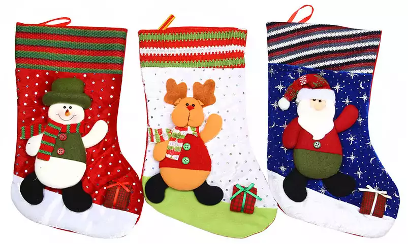 Новые новогодние носки, рождественские сапожки для подарков
