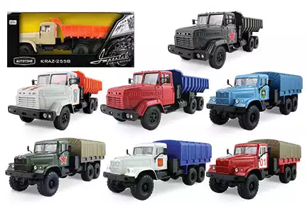 Модель машины Autotime KRAZ-6510 65137 20см