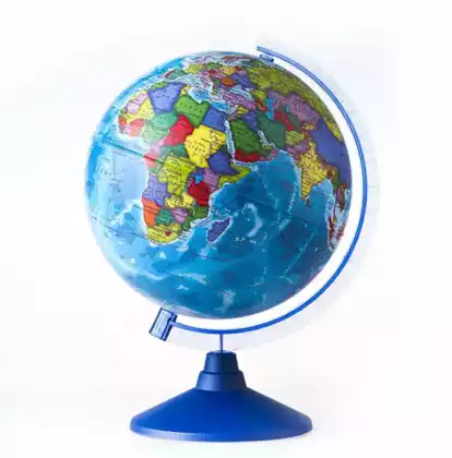 Глобус Земли политический Классик Евро диаметр 25 см ке012500187
