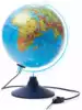 Глобус Земли физико-политический Классик Евро диаметр 25 см ке012500191
