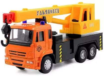 Модель машины АВТОПАРК 1:54 КАМАЗ автокран 6510