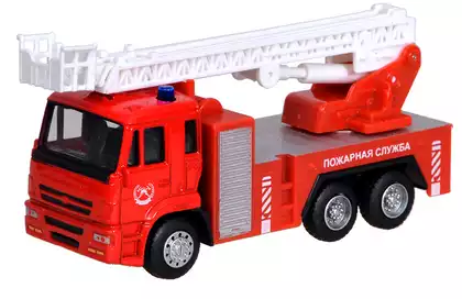 Модель машины АВТОПАРК 1:54 КАМАЗ Пожарный 6514