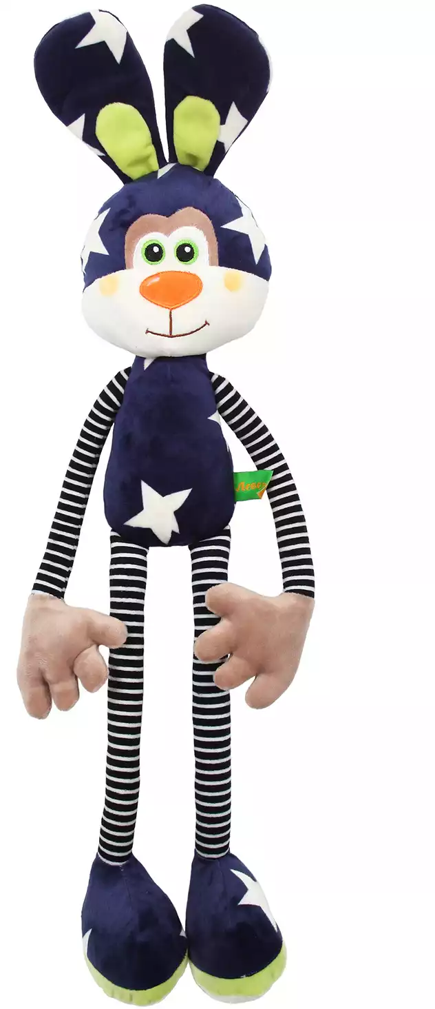 Мягкая игрушка Зайчонок Кент 40 см К418А Левеня