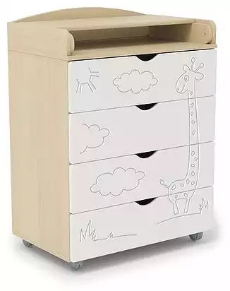 Комод СКВ Жираф 800/4 700265-1