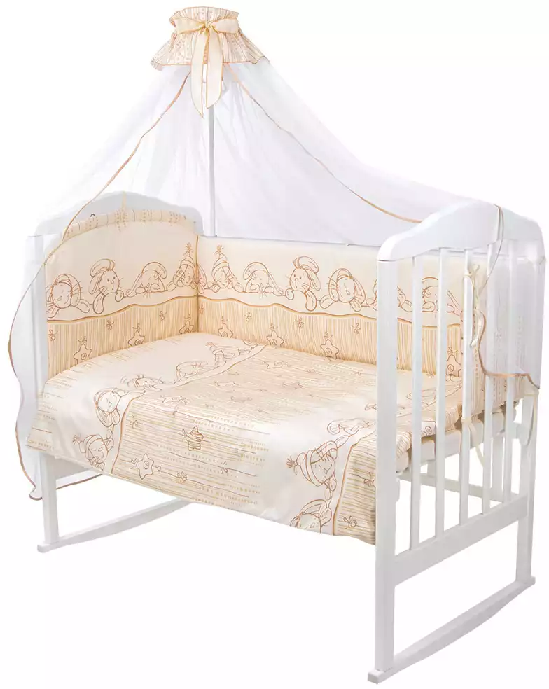 Комплект в кроватку Золотой Гусь Зая-Зая