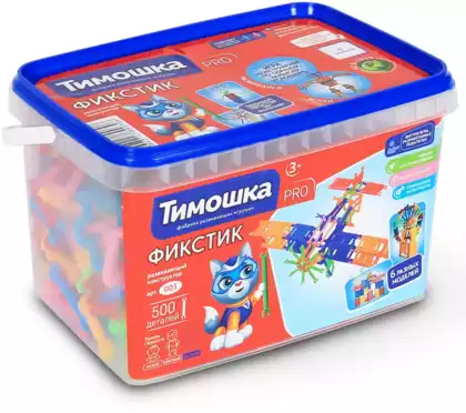 Конструктор ФикСтик 500 дет.Тимошка