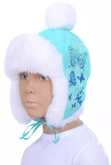 Шапка КРОХА Бабочки 709-01