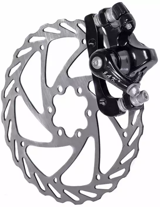 Калипер механического дискового тормоза с адаптером