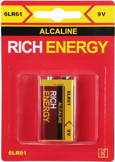 Батарейка 9V Alkaline 6LR61 (крона)