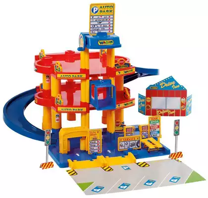 Гараж 3-уровневый с автомобилями 37893 Полесье