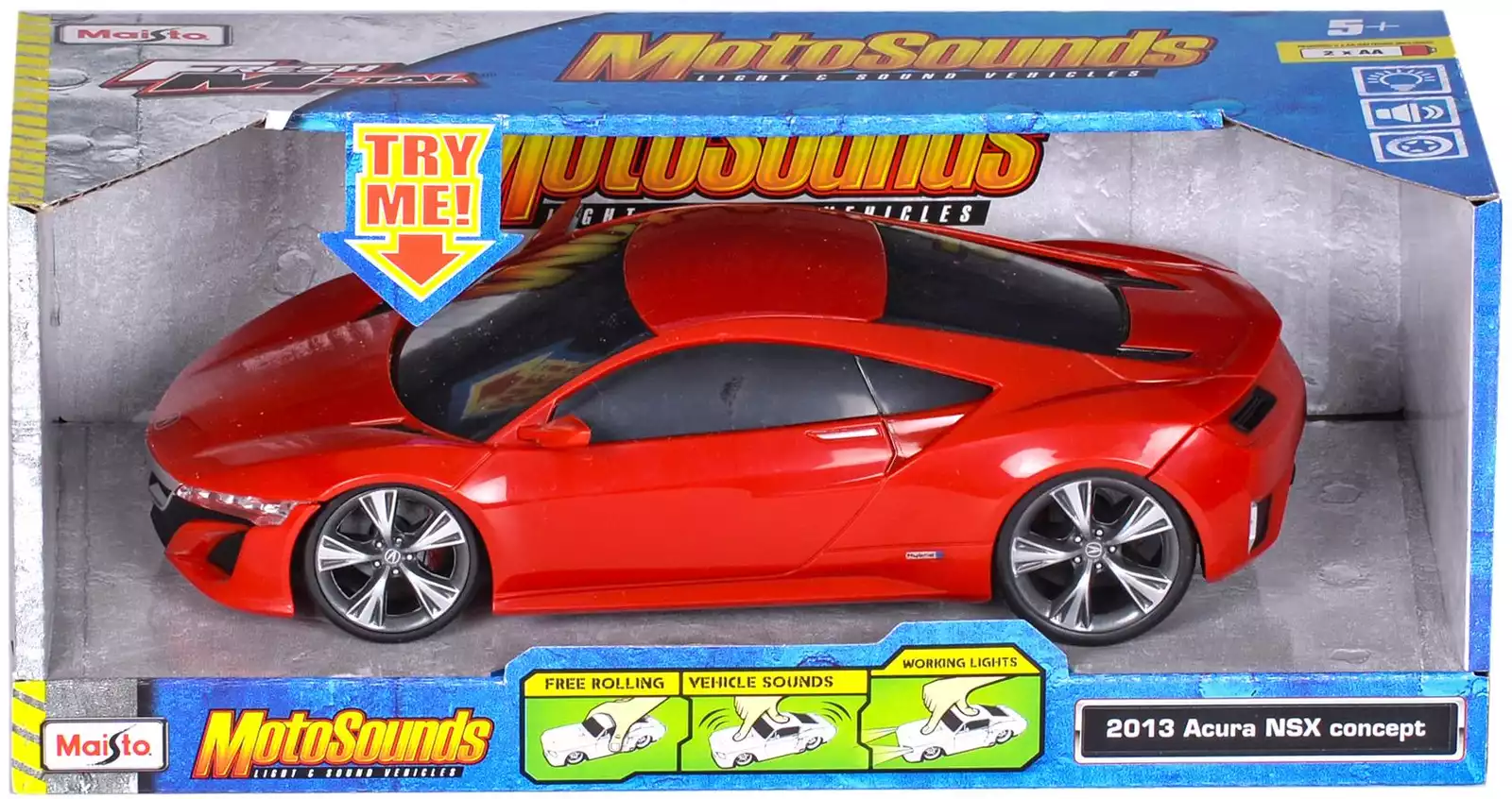 Модель машины 1:24 MAISTO MotoSounds 81220