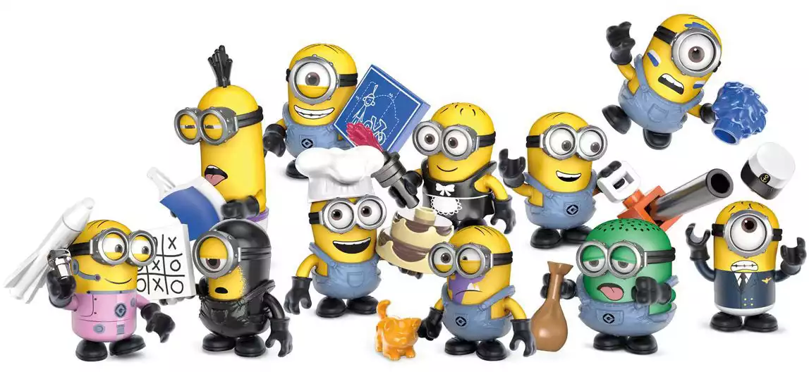 Фигурки Mega Bloks FDM26Миньоны в ассортименте
