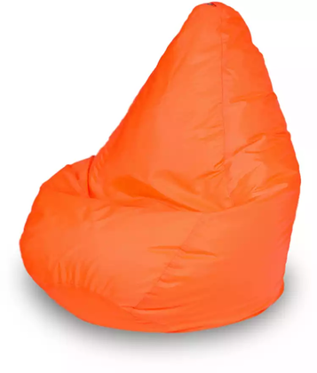 Мягкий Кресло-мешок Груша Оксфорд XL 100 см оранж